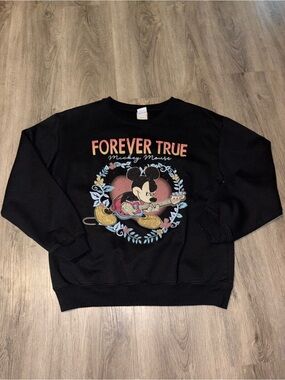 Disney | Black Mickey Mouse Sweatshirt